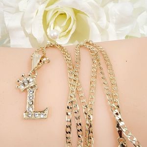 L Initial necklace New